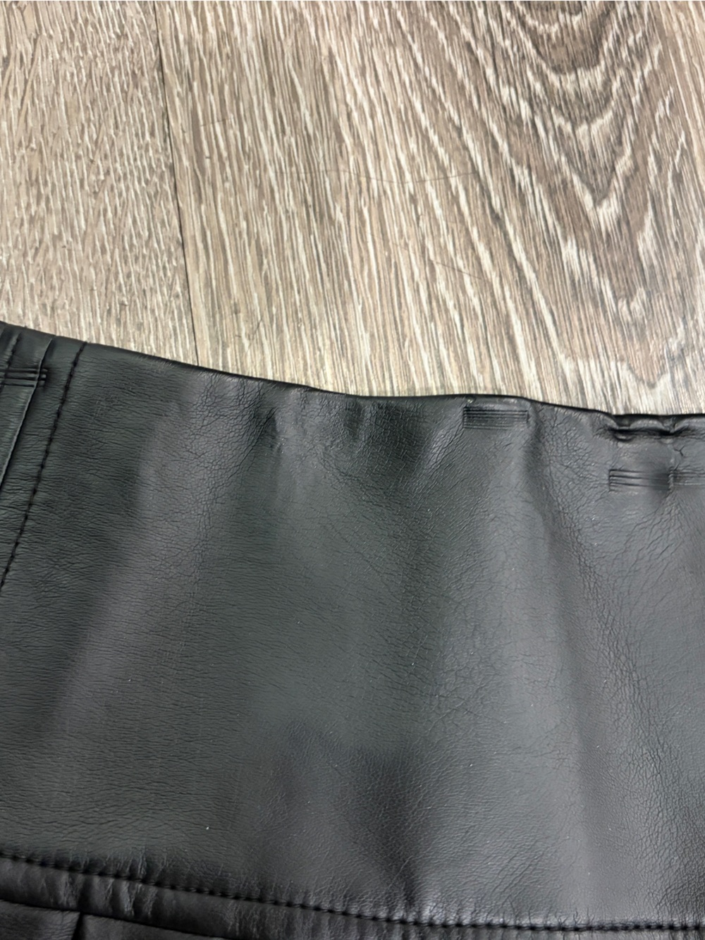 Michael Michael Kors Faux leather pleated skirt - Picture 6 of 7